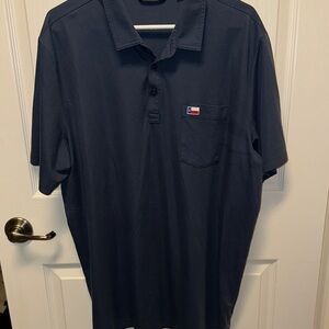 Men's TX Navy Polo Shirt